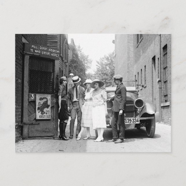 Cartão Postal Kat SpeakEasy, 1921 (Frente)