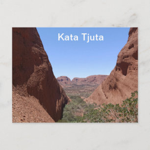 Cartão postal Kata Tjuta Austrália