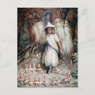 Cartão Postal Kate Greenaway: O Anel Elf