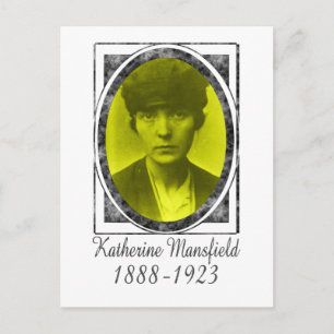 Cartão Postal Katherine Mansfield