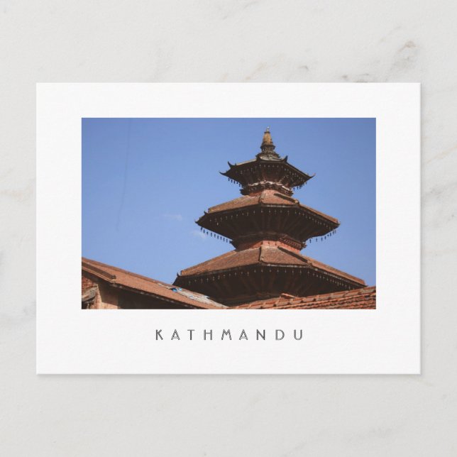 Cartão Postal Kathmandu Postcard (Frente)
