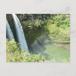 Cartão Postal Kauai Havaí WailuaFalls