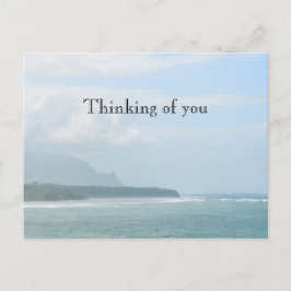 Cartão Postal Kauai Hawaii Kilauea Ocean Red Tailed Tropicbird