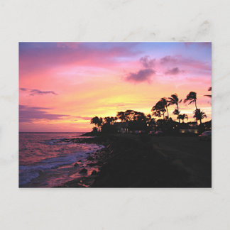 Cartão Postal Kauai Sunset