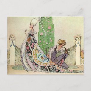 Cartão Postal Kay Nielsen's A Princesa e o Gardener