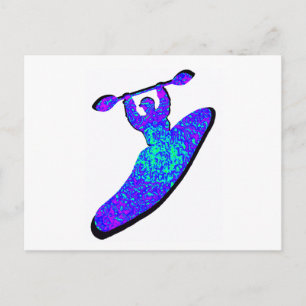 Cartão Postal Kayak, nós estamos LOUCOS