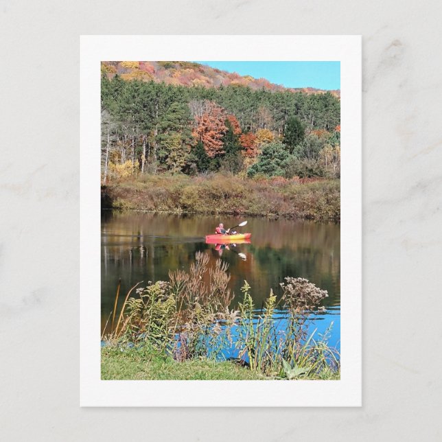 Cartão Postal Kayak Ride (Frente)