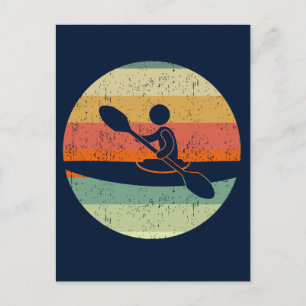Cartão Postal Kayak Sunset legal