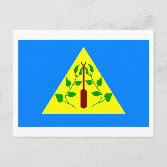 Cartão Postal Kayangel Flag (Frente)