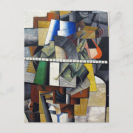 Cartão Postal Kazimir Malevich Abstrato Art