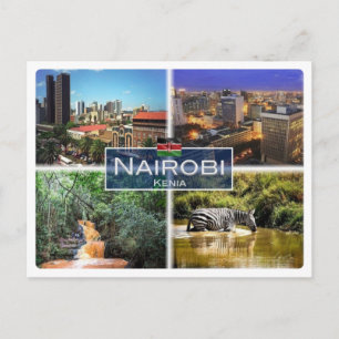 Cartão Postal KE Kenya - Nairobi -