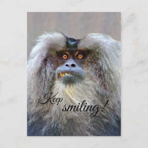 Cartão Postal Keep smiling!