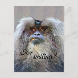 Cartão Postal Keep smiling!