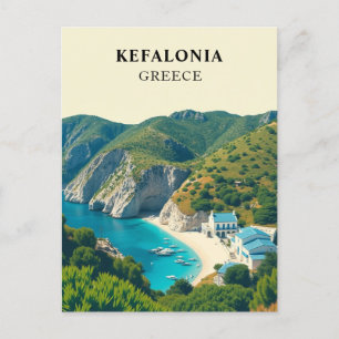 Cartão Postal Kefalonia, Grécia