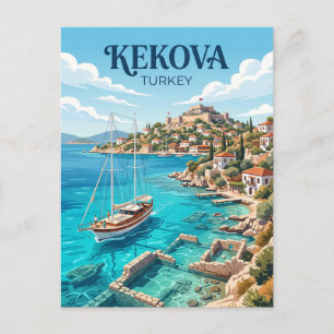 Cartão Postal Kekova Turquia