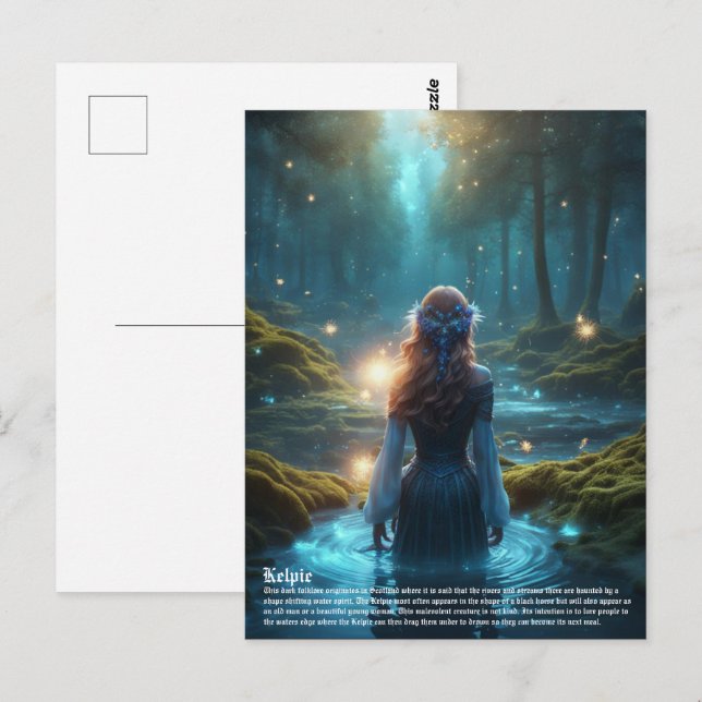 Cartão Postal Kelpie (Frente/Verso)