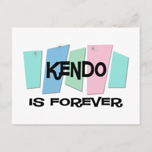 Cartão Postal Kendo é para sempre