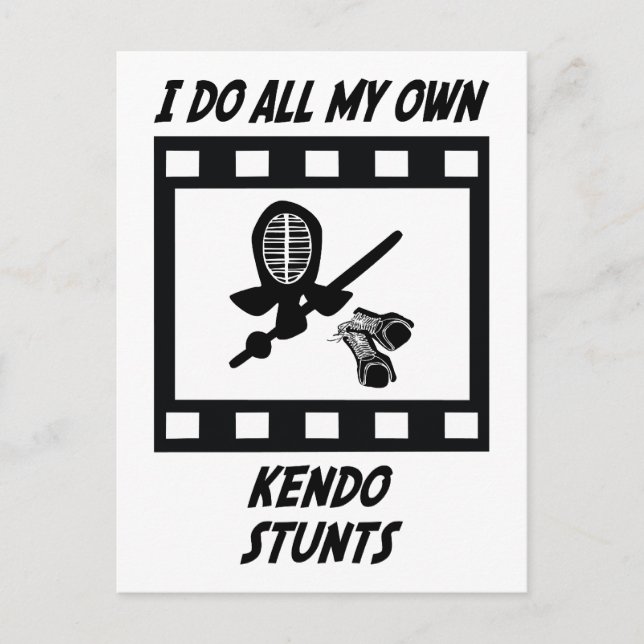 Cartão Postal Kendo Stunts (Frente)