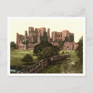 Cartão Postal Kenilworth Castle, Warwickshire, Inglaterra