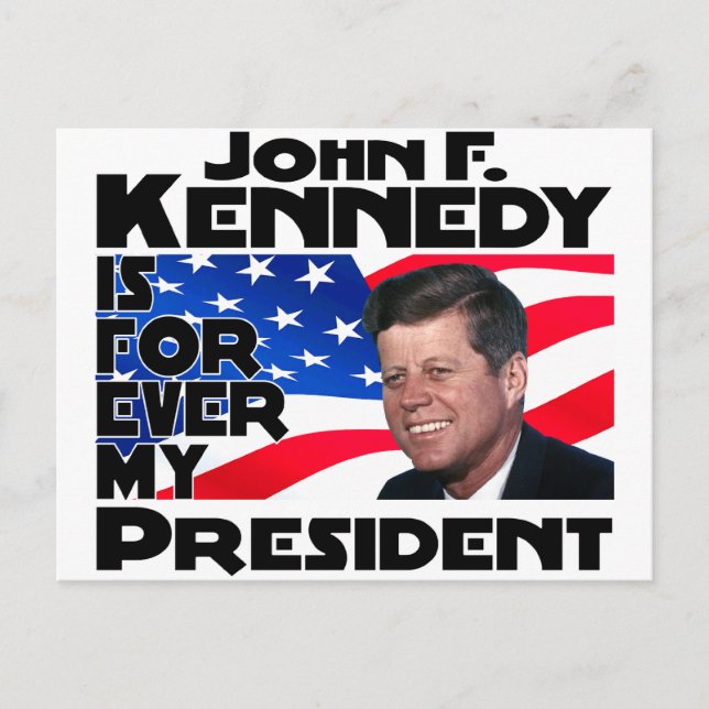 Cartão Postal Kennedy Forever (Frente)