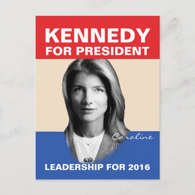 Cartão Postal Kennedy Leadership (Frente)