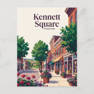 Cartão Postal Kennett Square, Pensilvânia