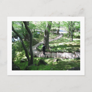 Cartão Postal Kenroku-en: Kanazawa, Japão