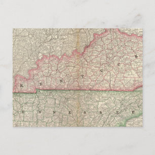 Cartão Postal Kentucky e Tennessee 7