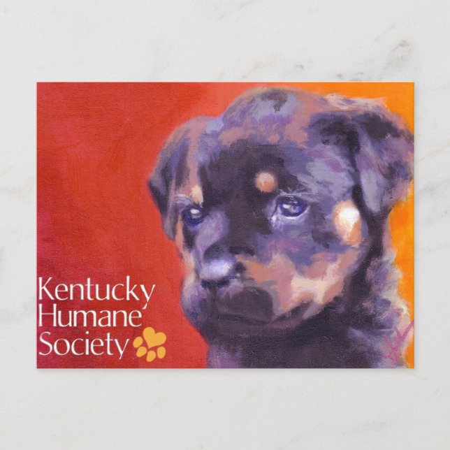 Cartão Postal Kentucky Humane Society (Frente)