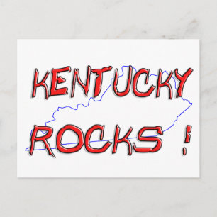 Cartão Postal Kentucky ROCKS