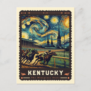 Cartão Postal Kentucky   Vincent Van Gogh inspirado