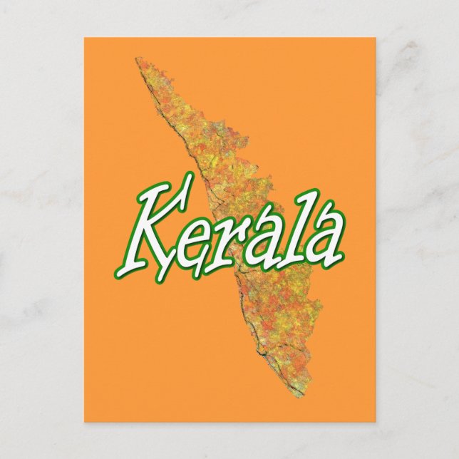 Cartão Postal Kerala (Frente)