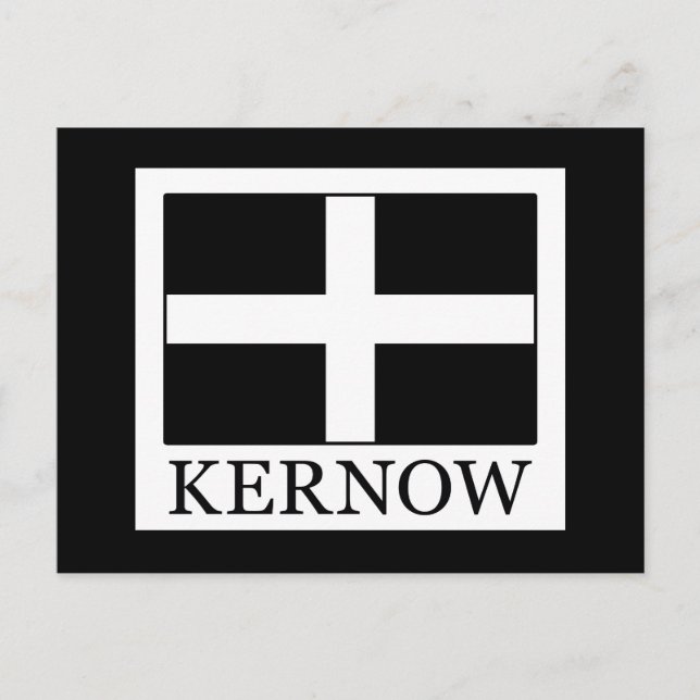 Cartão Postal Kernow (Frente)
