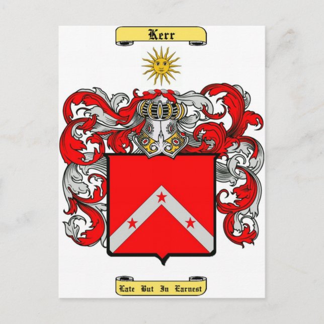 Cartão Postal Kerr (Escócia) (Frente)