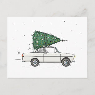 Cartão Postal Kerstkaart Daf 66