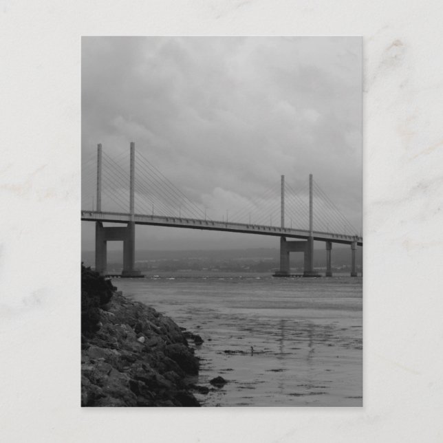 Cartão Postal Kessock bridge in Scotland (Frente)