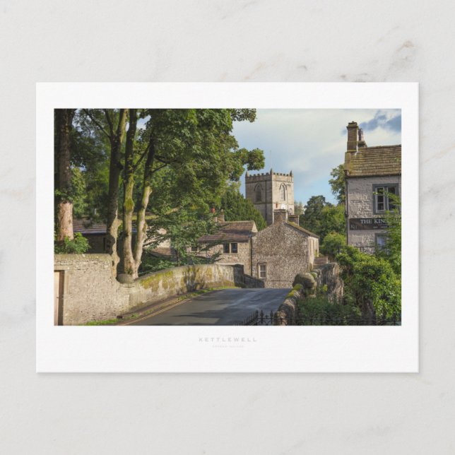Cartão Postal Kettlewell (Frente)