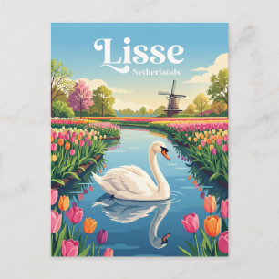 Cartão Postal Keukenhof Países Baixos