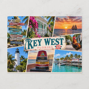 Cartão Postal Key West Flórida