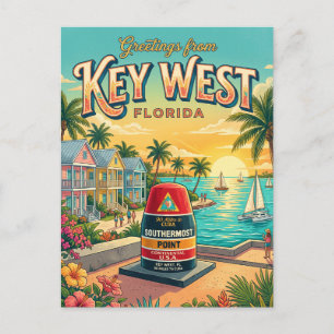 Cartão Postal Key West Flórida