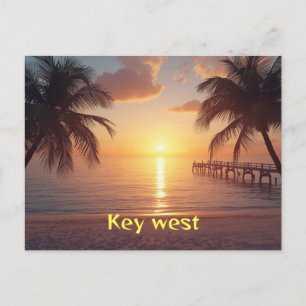 Cartão Postal Key west Flórida