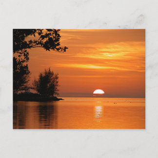Cartão Postal Key West, pôr do sol da Flórida, bela fotografia