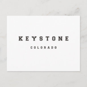 Cartão Postal Keystone Colorado