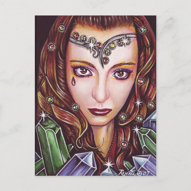 Cartão Postal Khrystalline (Frente)