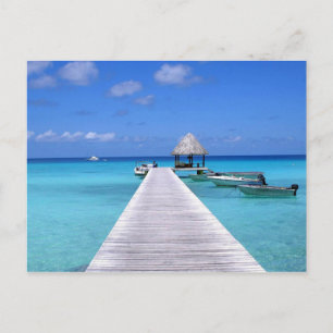 Cartão postal Kia Ora, Rangiroa Atoll Polinésia