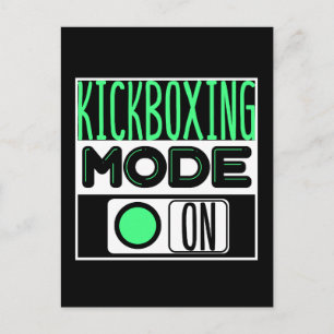 Cartão Postal Kickboxing