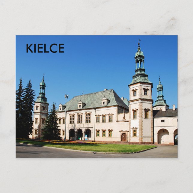 Cartão Postal Kielce (Frente)