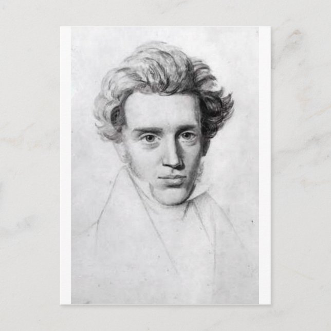 Cartão Postal kierkegaard (Frente)