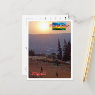 Cartão Postal Kigali - Ruanda - Panorama -