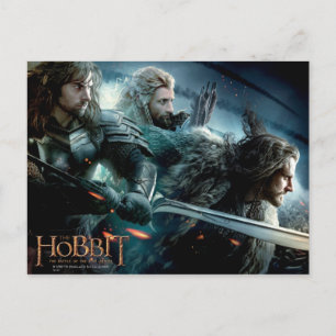 Cartão Postal Kili, Fili E THORIN OAKENSHIELD™ Encargo Para A 